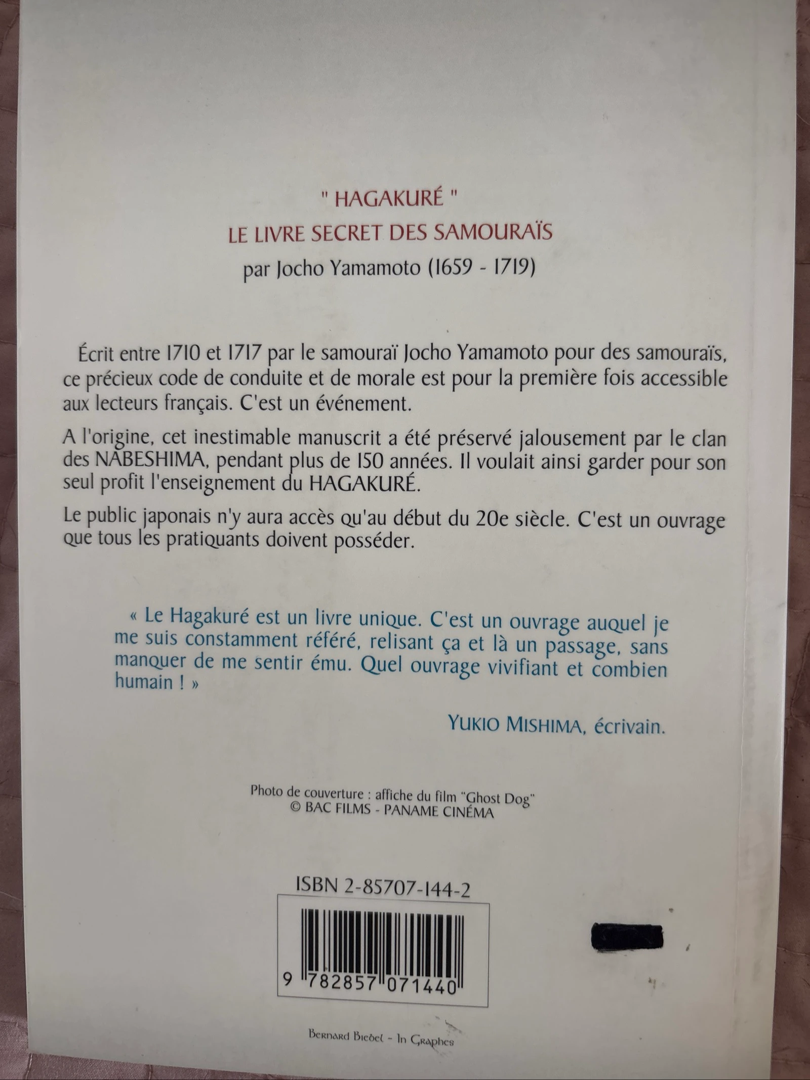 Hagakure - O livro secreto dos Samurais – photo 2